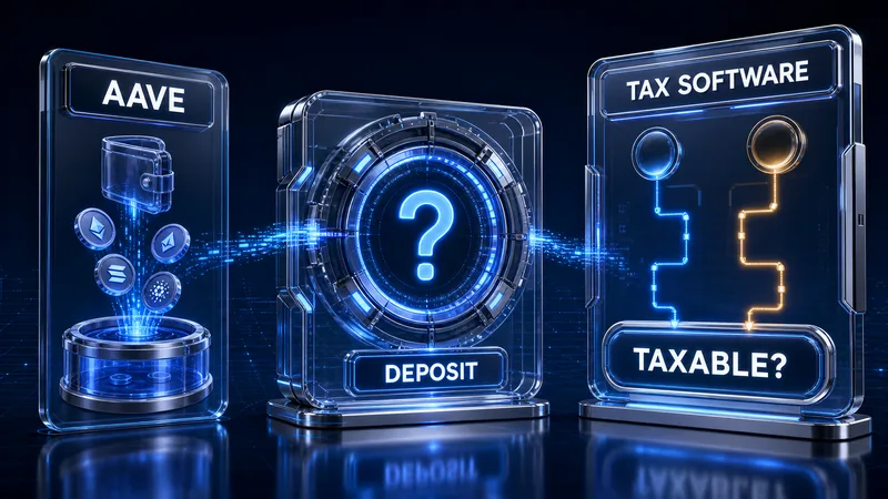 Is Depositing Into Aave Taxable? Why Your Crypto Tax Software Might Get DeFi Lending Wrong (2026)