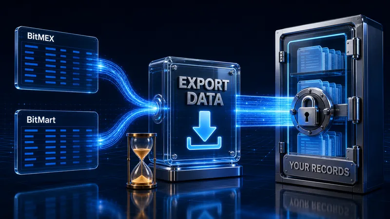 BitMEX & BitMart Shutdowns: Export Your Trade History Before It's Too Late