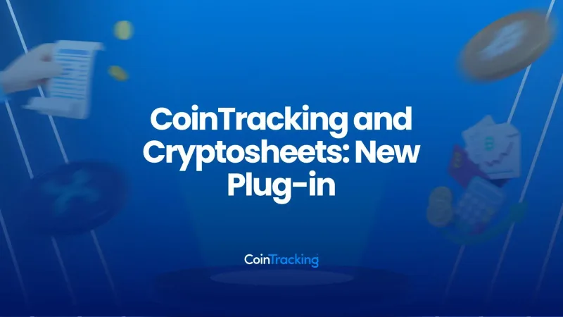 CoinTracking and Cryptosheets: New Plug-in