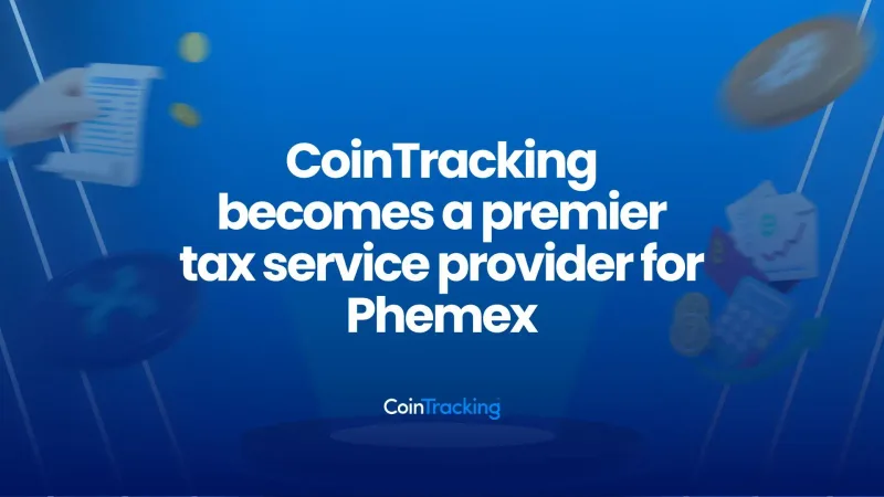 CoinTracking becomes a premier tax service provider for Phemex